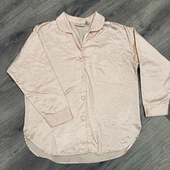 Vintage Victoria’s Secret Gold label 2 piece pajama set - Picture 2 of 12